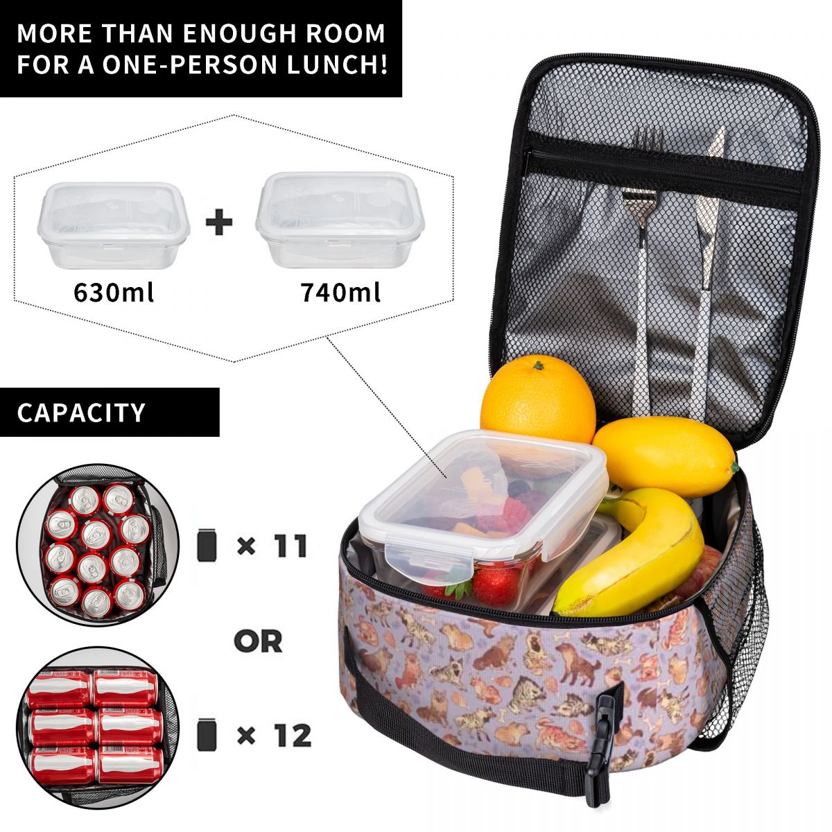 Borsa Bento per escursioni gio - Meal Prep For A Day recensione e prezzo