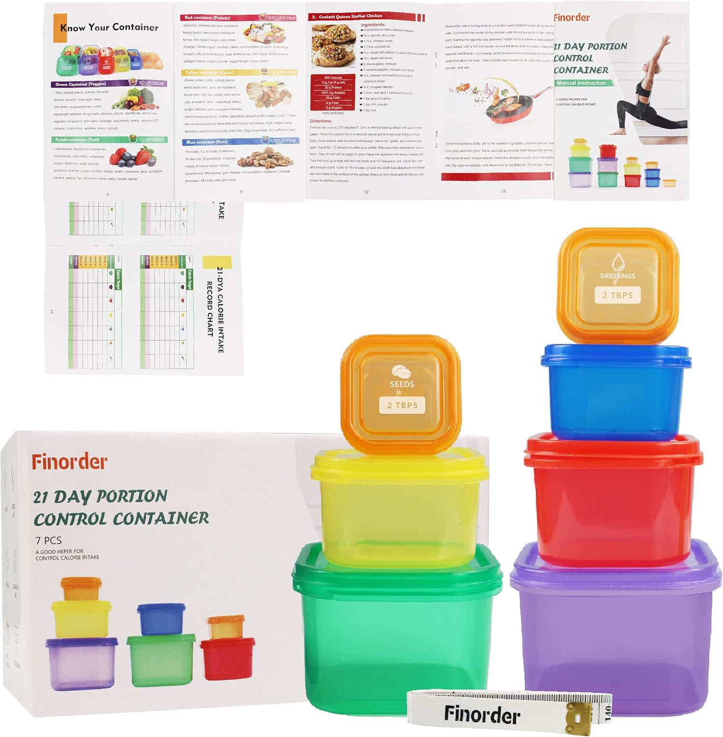 Kit contenitore per il control - Meal Prep For A Day recensione e prezzo